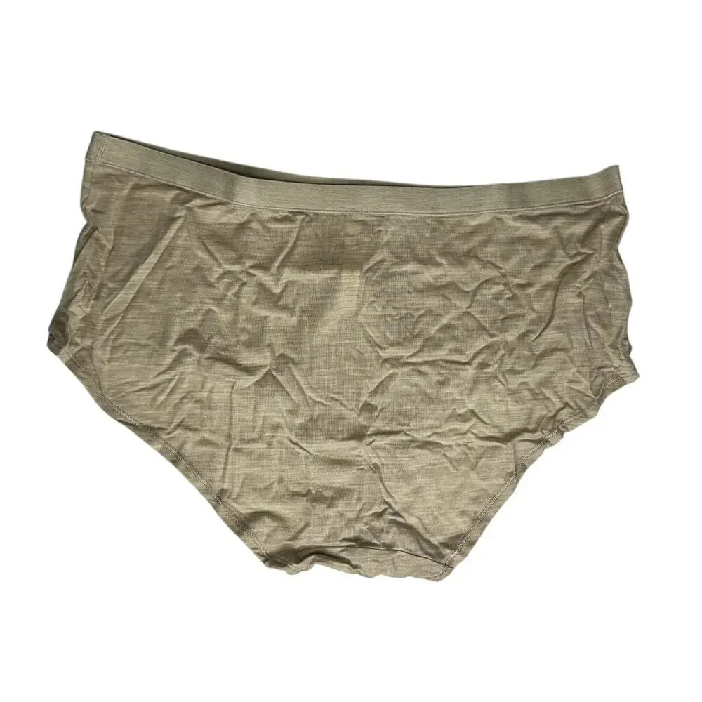 Allbirds Trino Shortie Panty Wheat Cream 3X NWT Merino Tree Rare 3XL Boxers